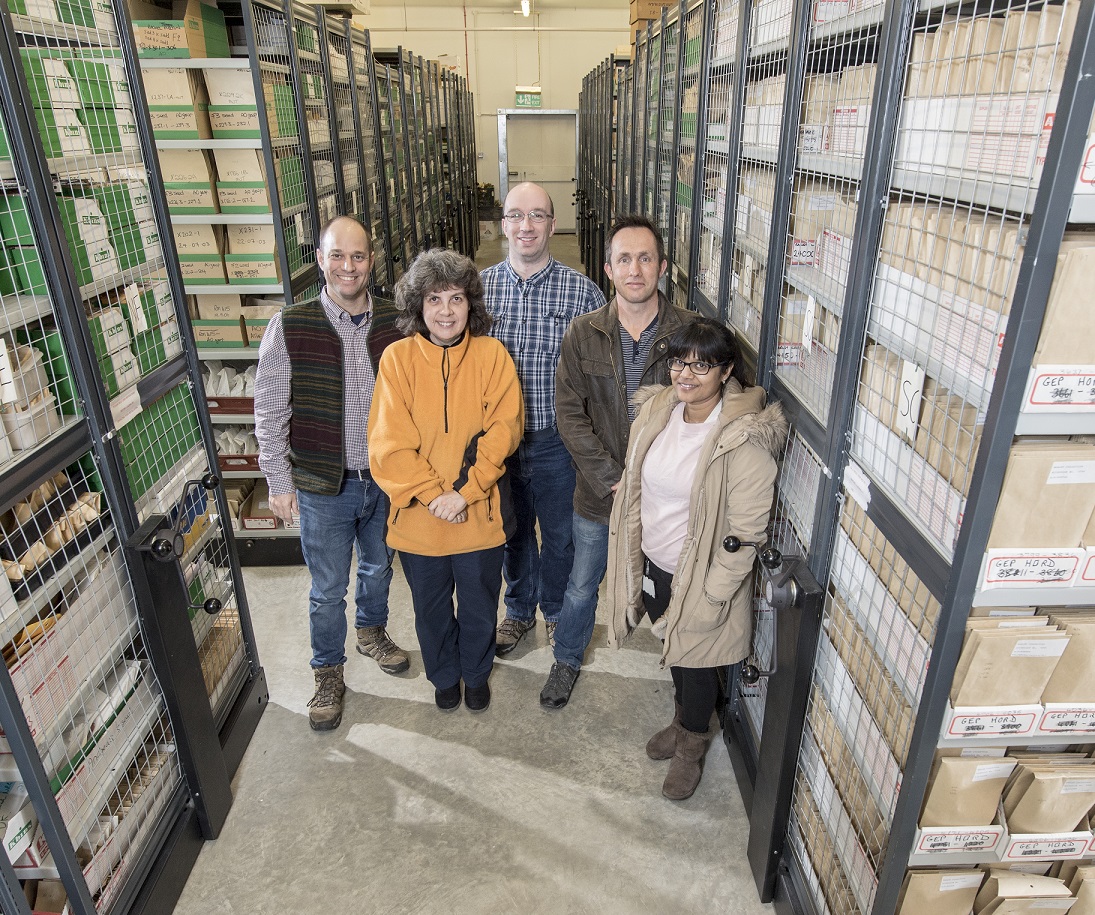 The GRU Team 2018 (Noam, Liz, Richard, Simon & Saleha).